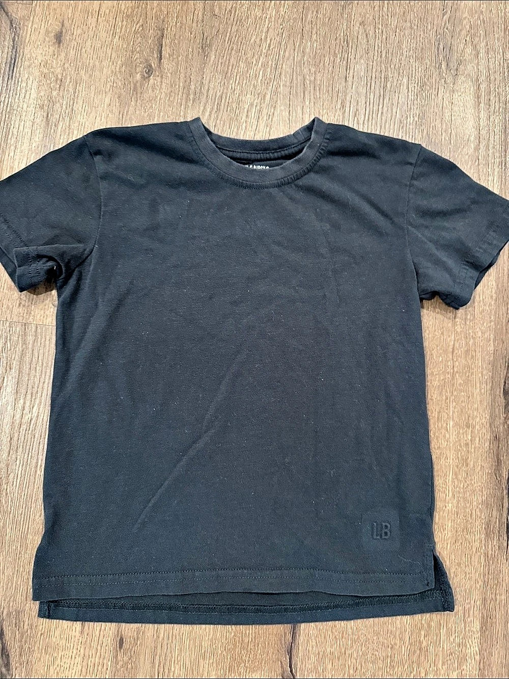 LITTLE BIPSY Dark Gray Short Sleeve Tee